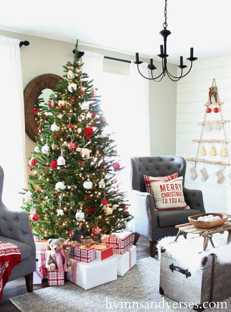 Favorite Things - Christmas Decor - Felted Wool Pom Pom Garland