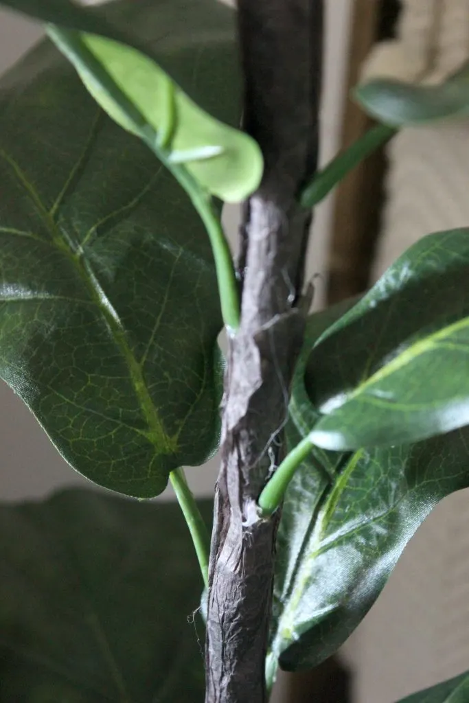 Faux Fiddle Leaf Fig Tree Bark