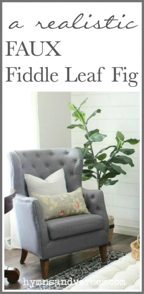 Faux Fiddle Leaf Fig