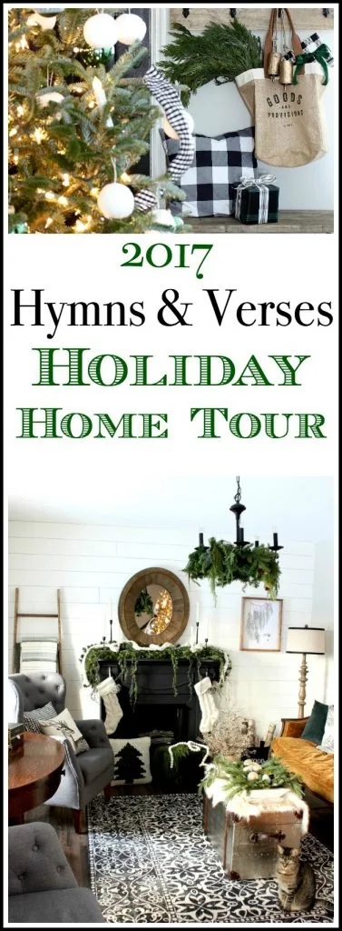 Hymns and Verses 2017 Christmas Home Tour