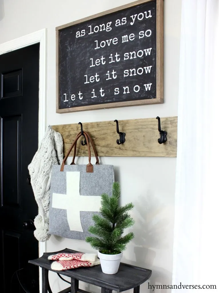 Snow Printable - Winter Entry