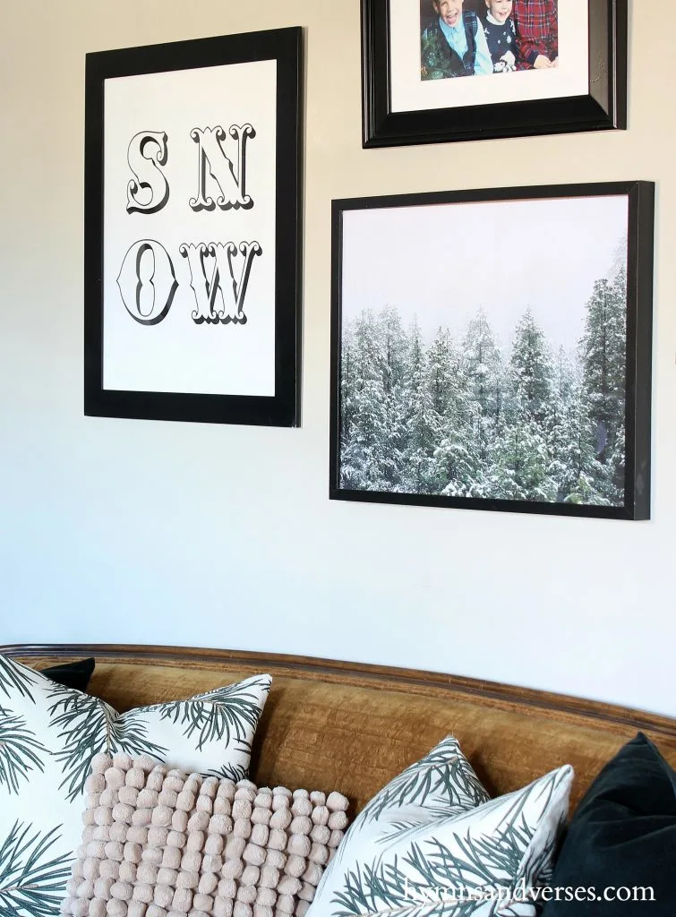 Snow Printable for Gallery Wall