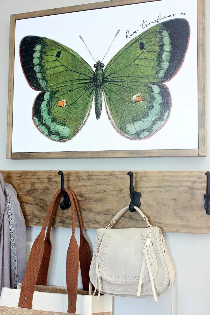 2018 Spring Home Tour - Butterfly Canvas