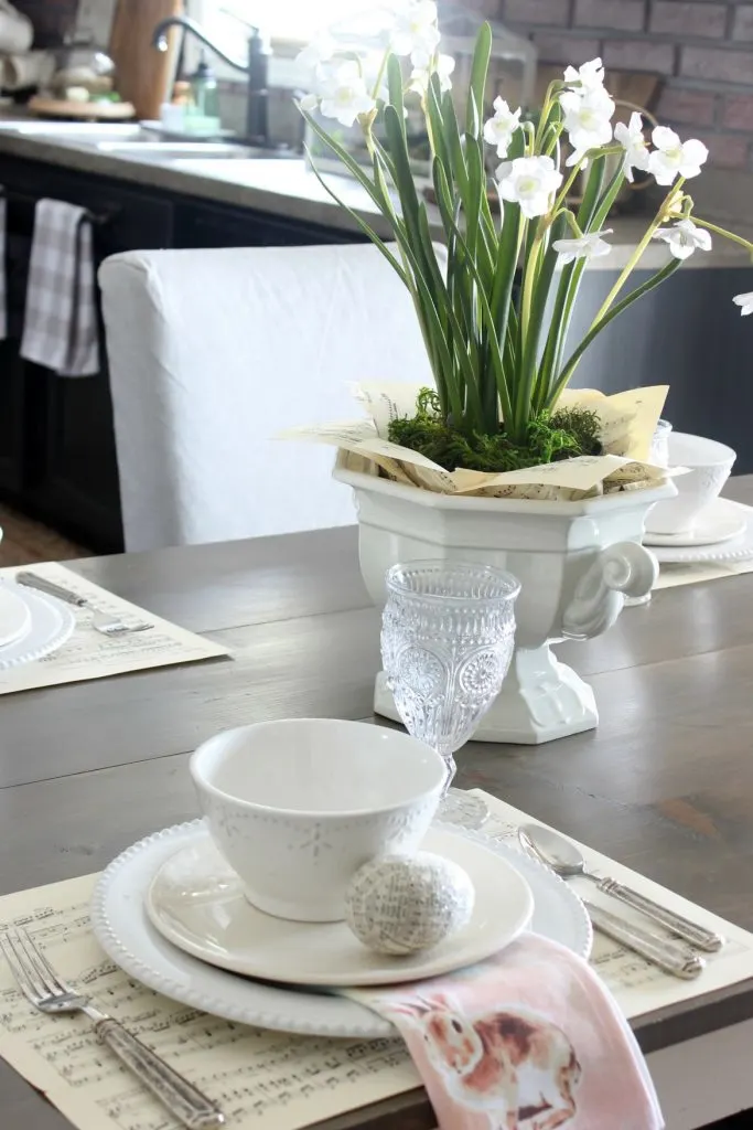 2018 Spring Home Tour - Table Setting