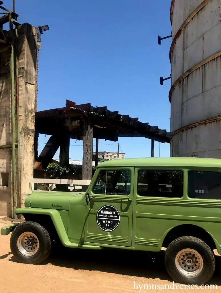 Magnolia Market Green Wagon