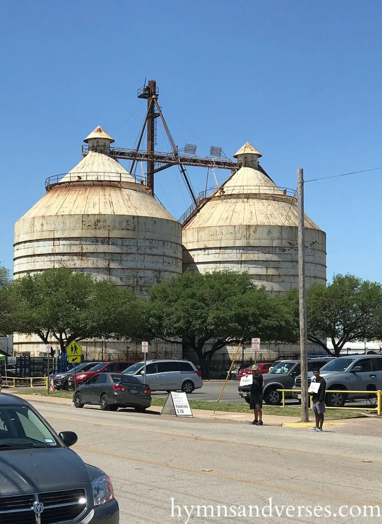 Parking at Magnolia Market