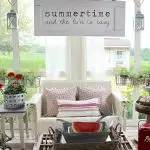 Summertime Screen Porch - Hymns and Verses