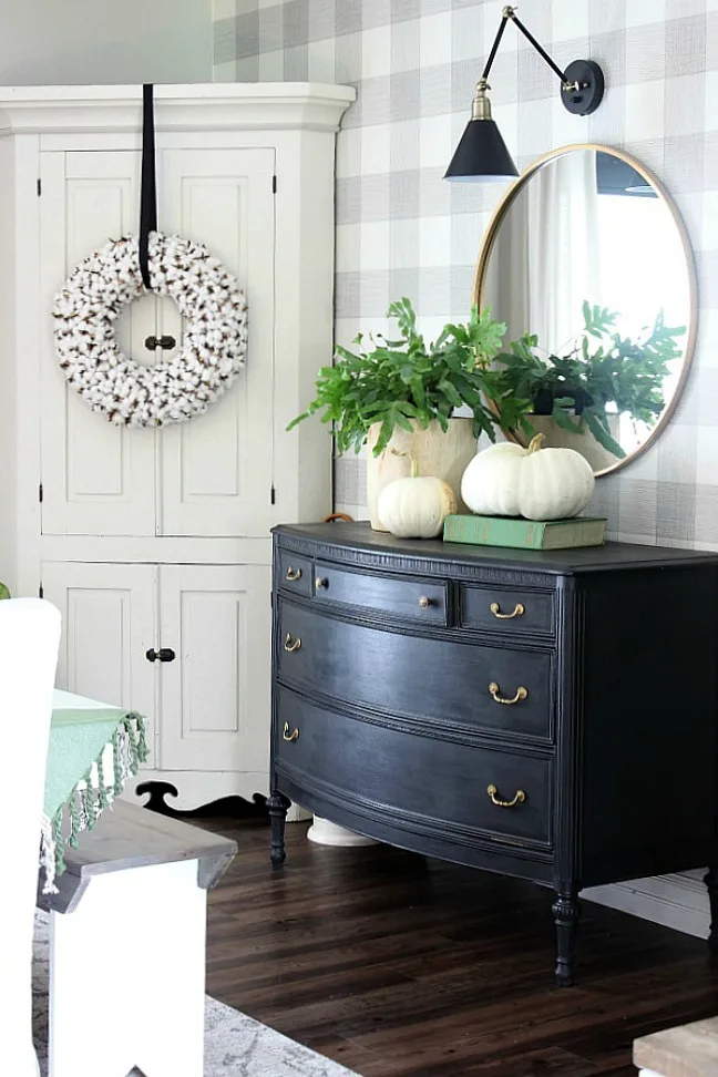 Fall Home - Vintage dresser