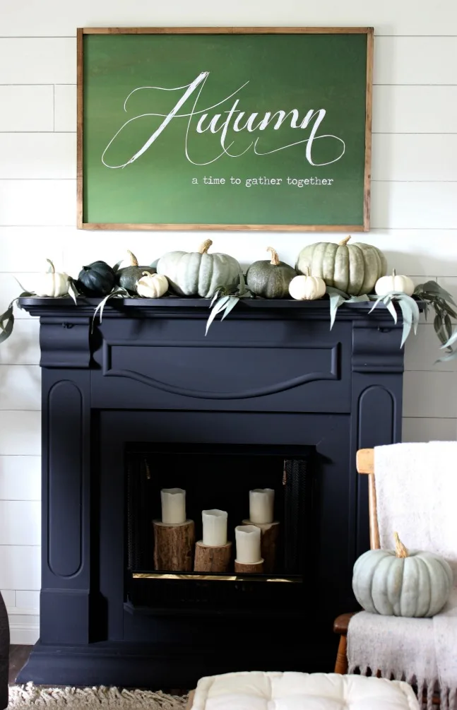 Fall Home - Mantel