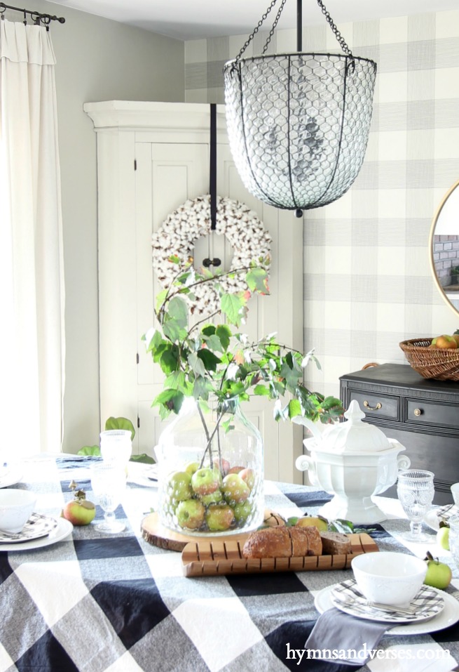 Apple Picking Tablescape