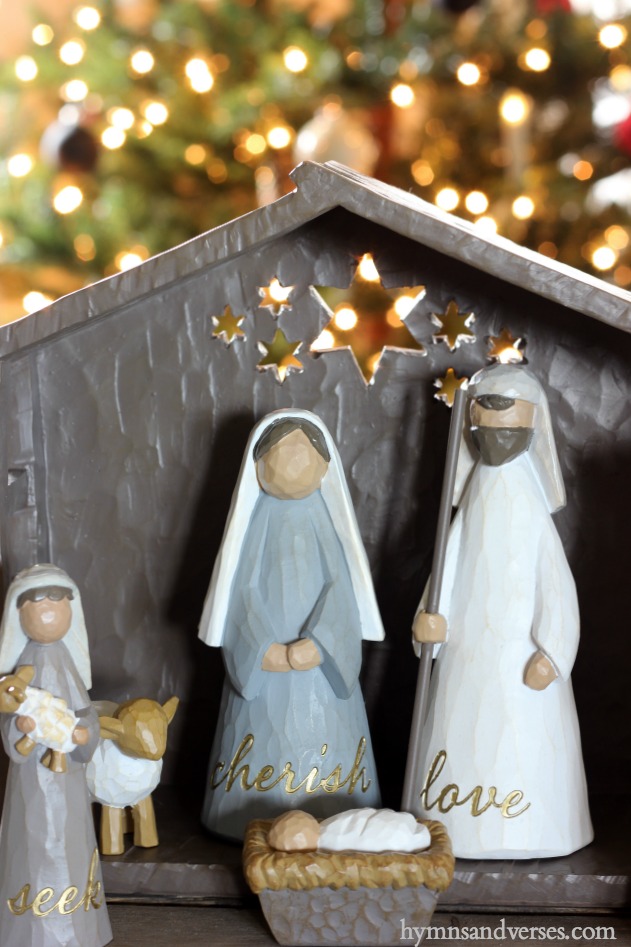 Mary, Joseph, Baby Jesus, Sheep, and Young Shepherd - Nativity Giveaway