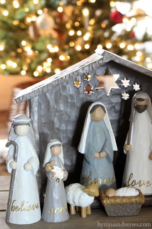 Mary, Joseph, Baby Jesus, Sheep, and Shepherds - Nativity Giveaway