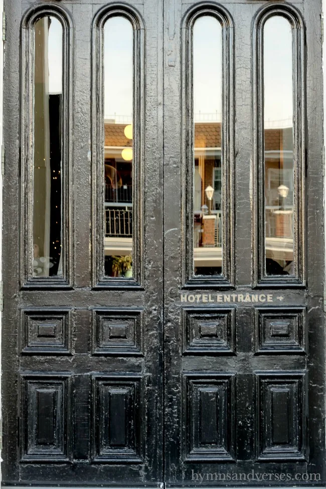 Old Doors at Congress Hall in Cape May, NJ