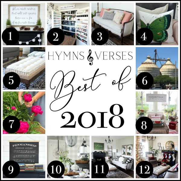 Best of 2018 - Hymns and Verses Blog