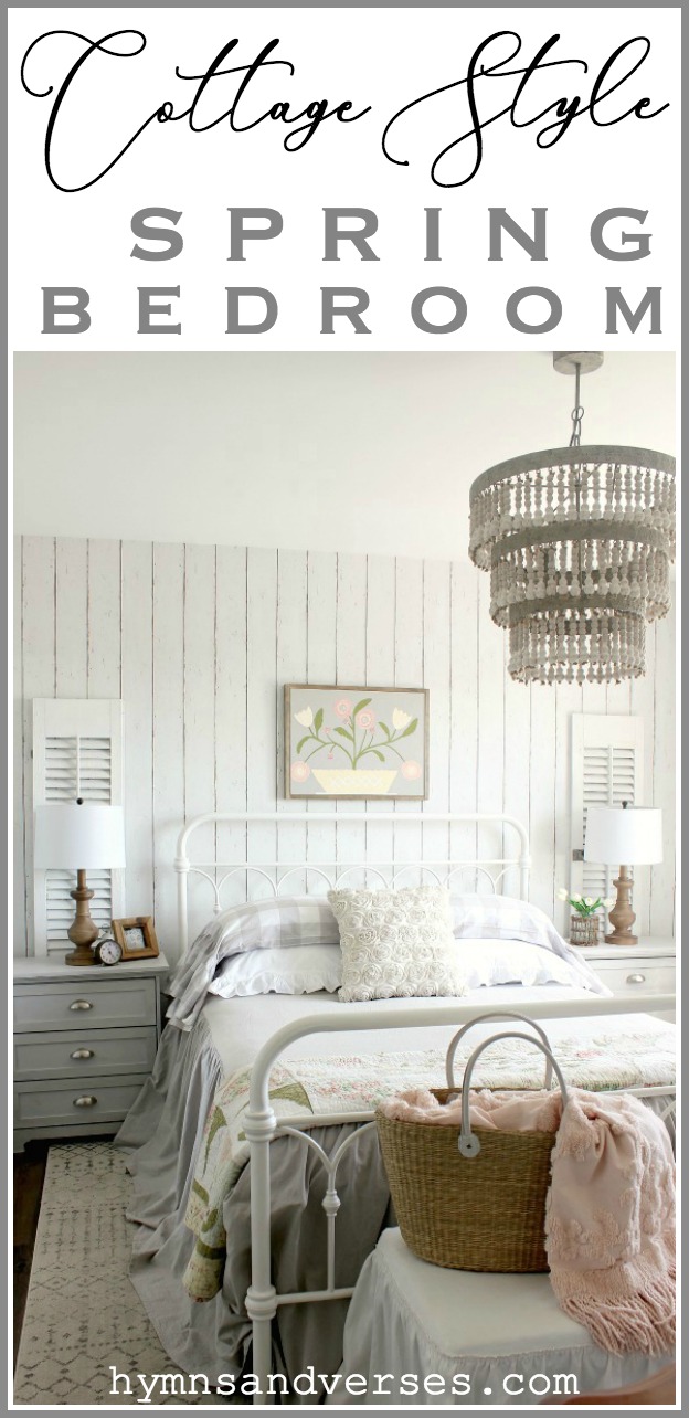 Cottage Style Spring Season Bedroom Decor