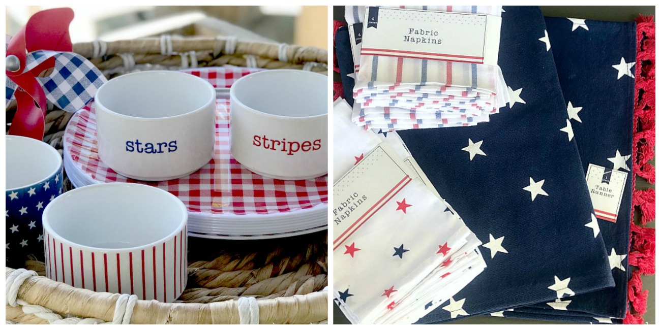 Target Dollar Spot Patriotic Tableware