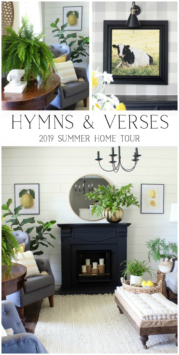 Mellow Yellow Summer Home Decor - Hymns and Verses