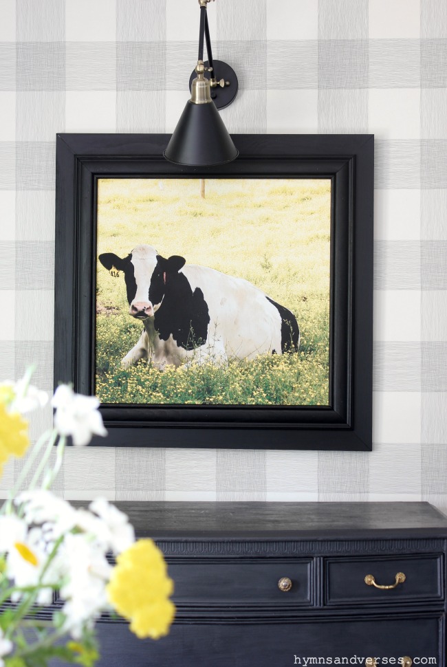 Holstein Cow Wall Art