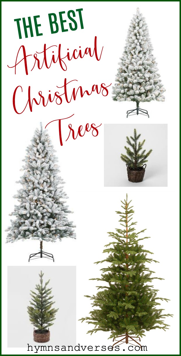 The Best Artificial Christmas Trees - Hymns and Verses
