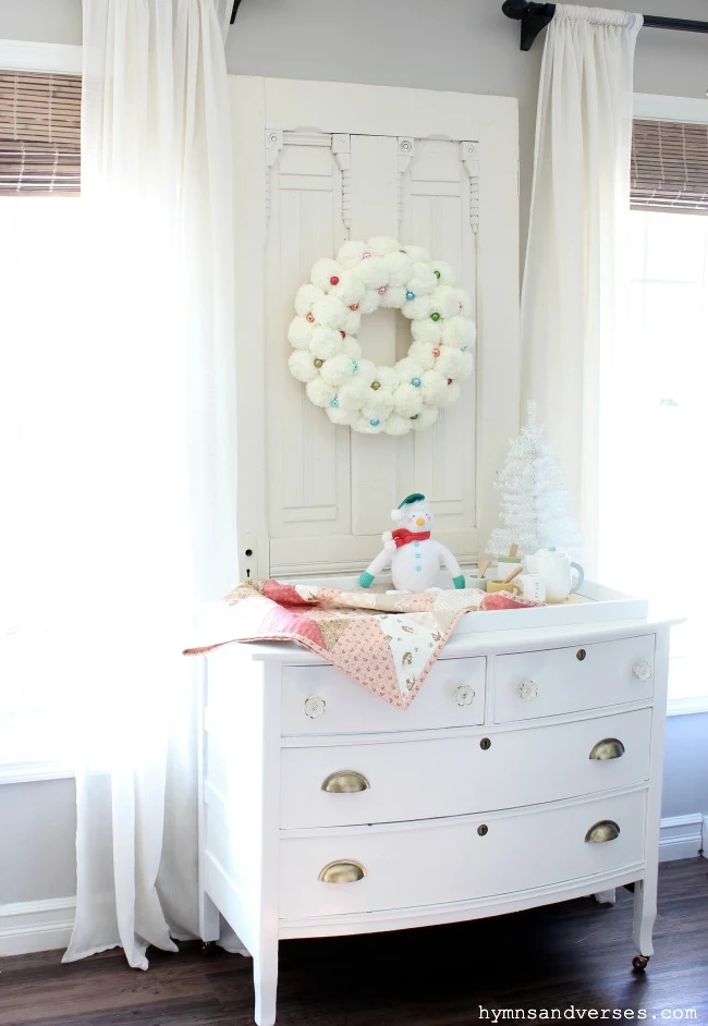 Vintage dresser changing clearance table