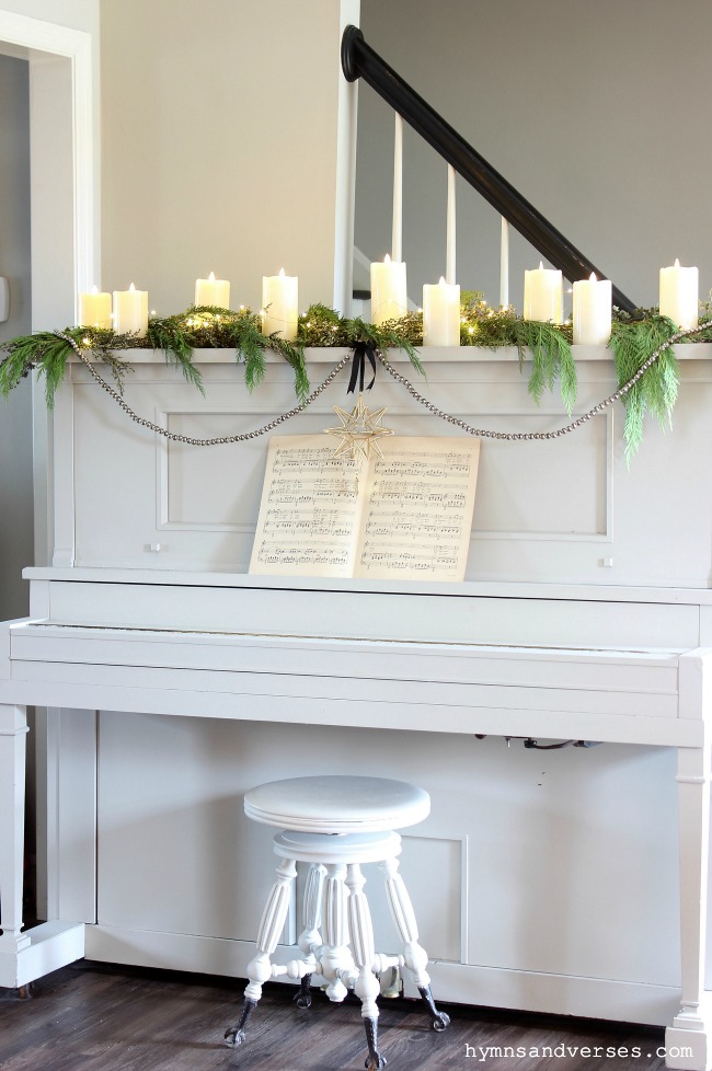 Vintage Player Piano at Christmas - Hymns and Verses