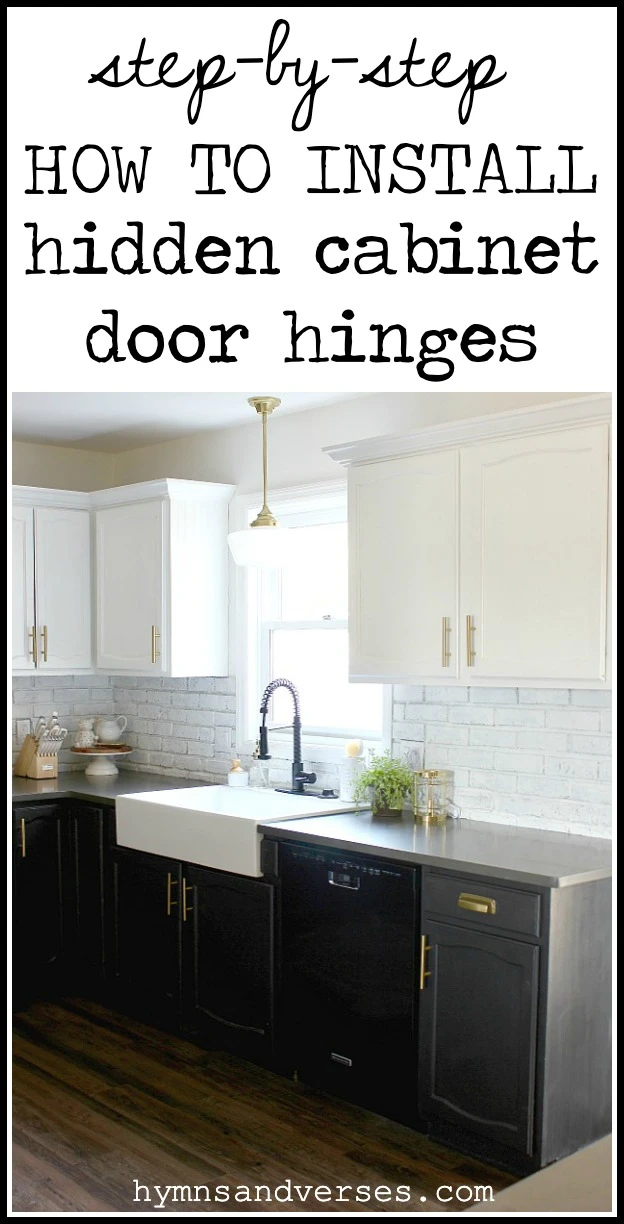 Step by Step How to Install Hidden Cabinet Door Hinges - Hymns and Verses