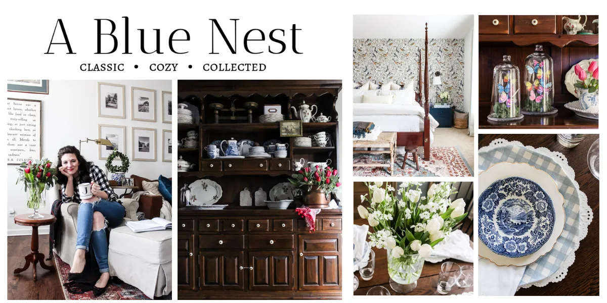 A Blue Nest - Get to Know These Home Bloggers