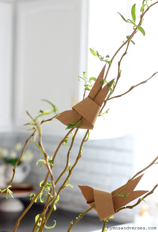 Hymns and Verses | How to Make a Paper Bird