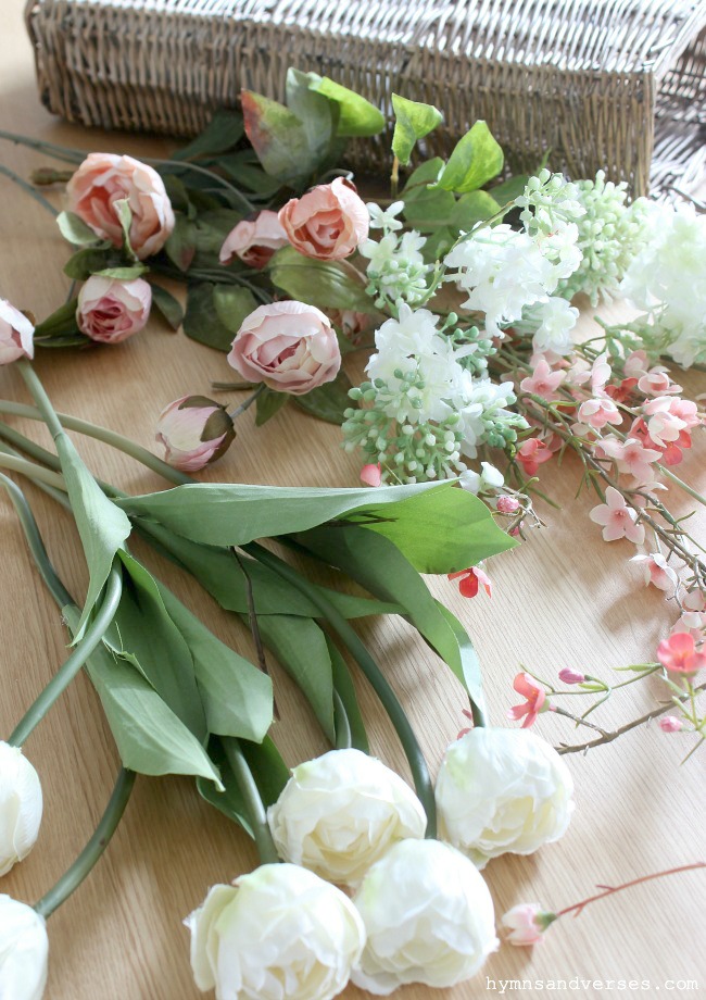 Easy Floral Spring Door Basket - On Sutton Place