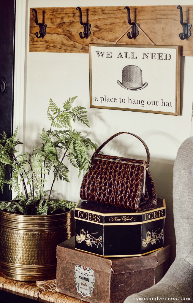 We All Need a Place to Hang Our Hat Printable - Hymns and Verses Blog