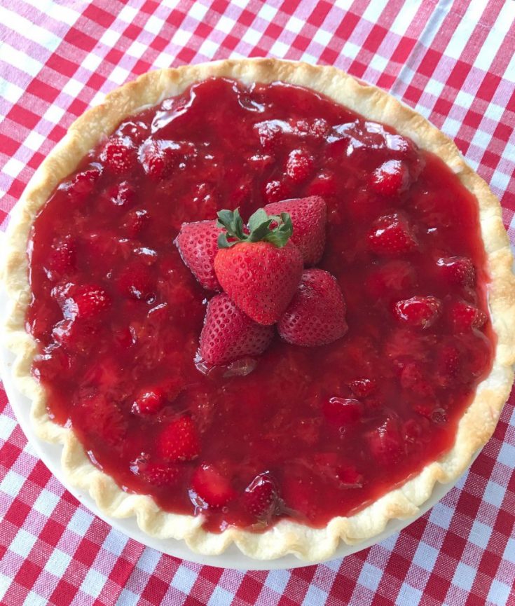 The BEST Strawberry Pie Recipe
