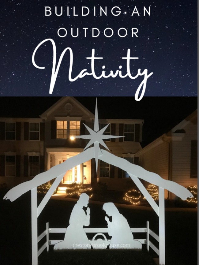 Build an Outdoor Nativity - The Stonybrook House