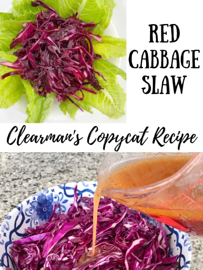 red cabbage and lettuces salad