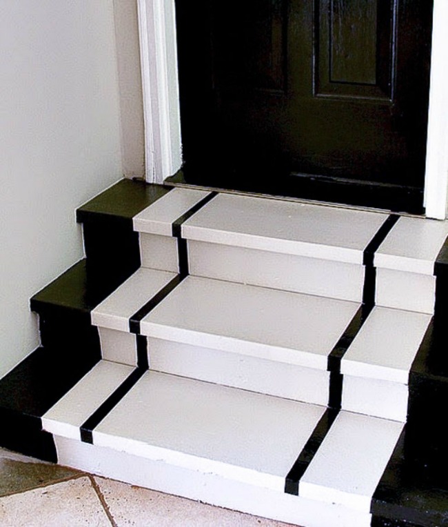 Simple Way to refresh outdoor stairs