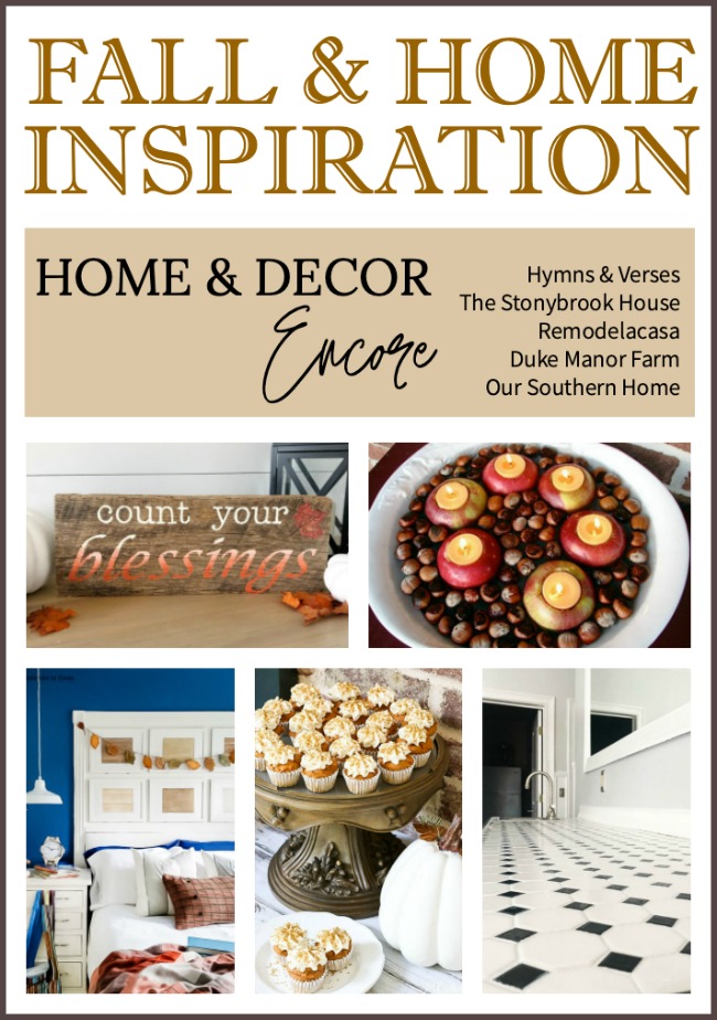 Fall and Home Inspiration Home and Decor Encore