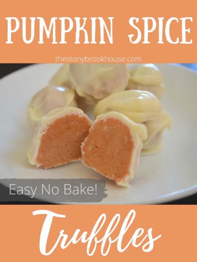 Pumpkin Spice Truffles - The Stonybrook House