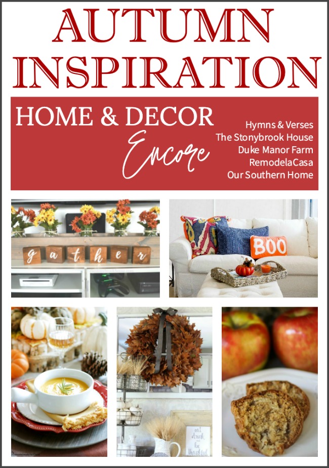 Autumn Inspiration from Home and Decor Encore