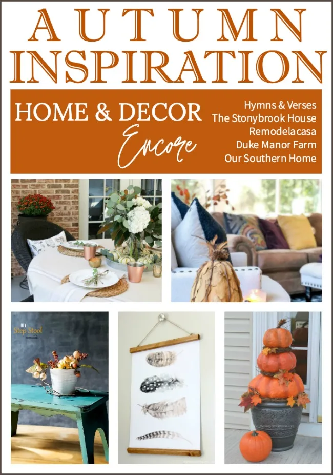 Autumn Inspiration from Home and Decor Encore 