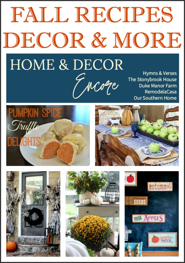 Fall recipes decor and more