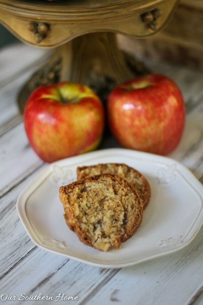 Apple Pound Cake - Our Southern Home