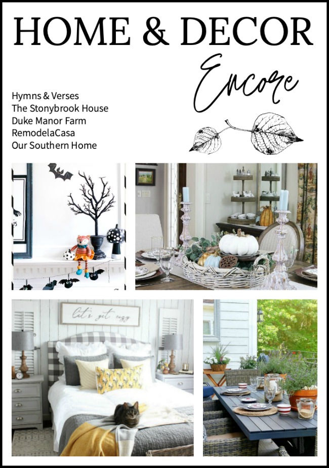 Home and Decor Encore Fall Inspiration