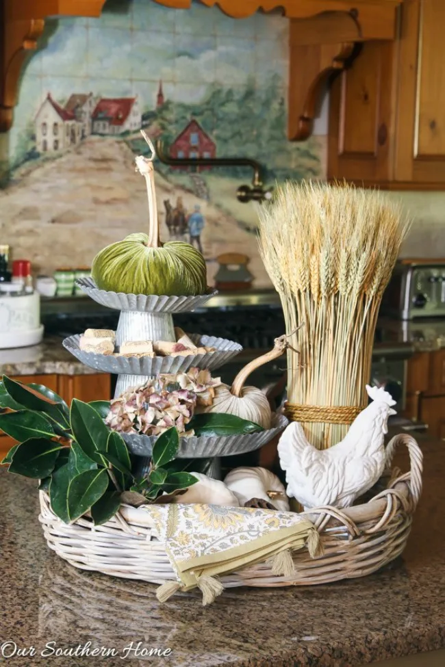 Decorating with Cake Stands - Our Southern Home