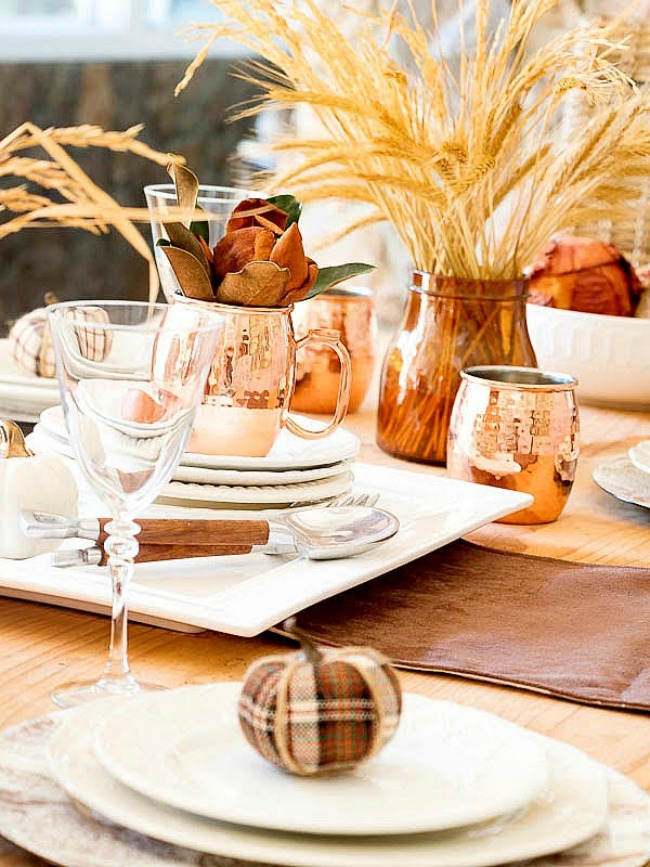 Thanksgiving Table - Duke Manor Farm