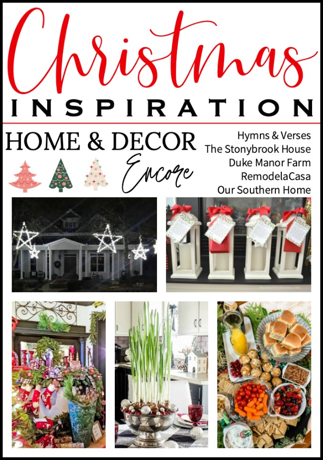 Home and Decor Encore Christmas Inspiration