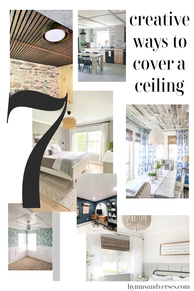 7 Creative Ways to Cover a Ceiling