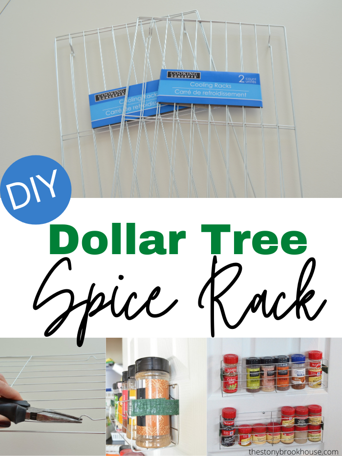 Dollar Tree Spice Rack - The Stonybrook House