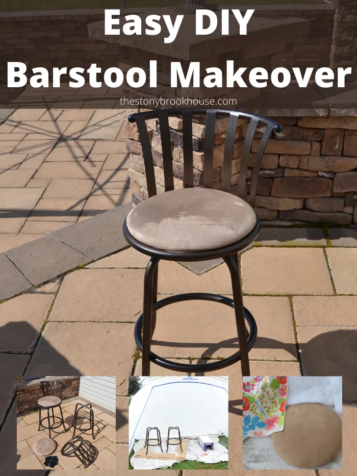 Easy Barstool Makeover - The Stonybrook House