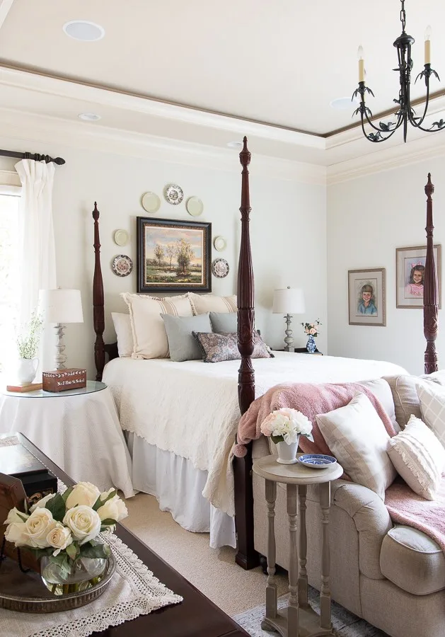Spring Master Bedroom - Our Southern Home