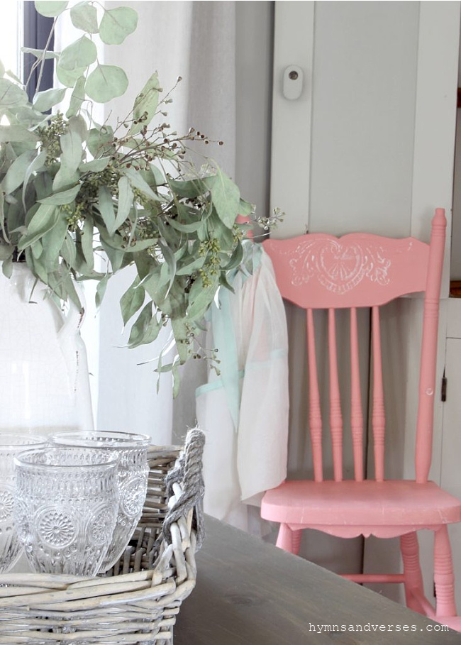 Pink Vintage High Chair