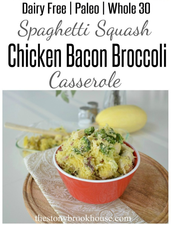 Spaghetti Squash Casserole - The Stonybrook House